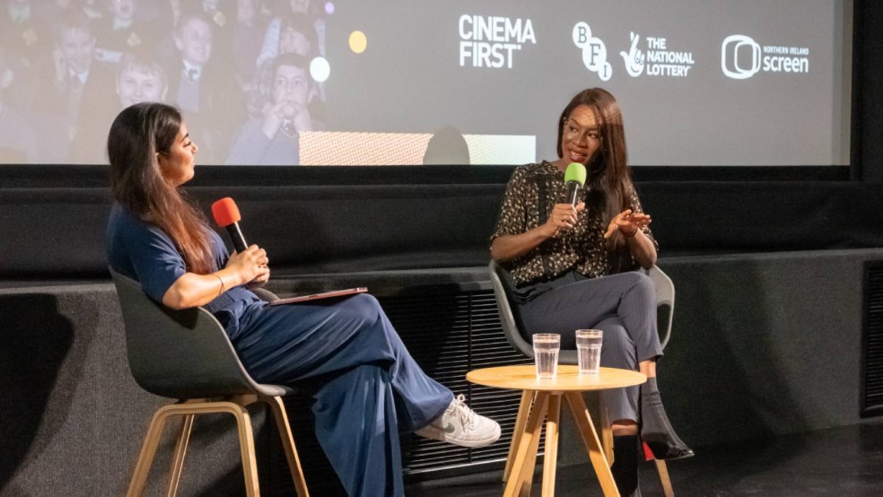 Amma Asante interviewed by Rhianna Dhillon at the Into Film Festival 2024